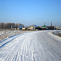 Зимняя дорога в наше село.