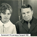 Купавский Г.Я. с дочерью Тамарой.