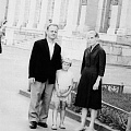 Я с родителями в Москве, 1963г.